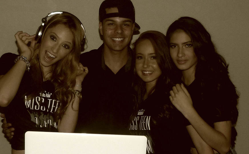 Famosas com dj Bibi Famosas com dj Bibi